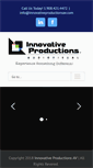 Mobile Screenshot of innovativeproductionsav.com